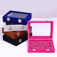 Velvet ring box tray jewellery - ring,