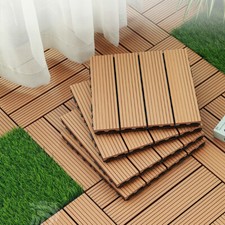 11 x WPC Garden Decking Floor