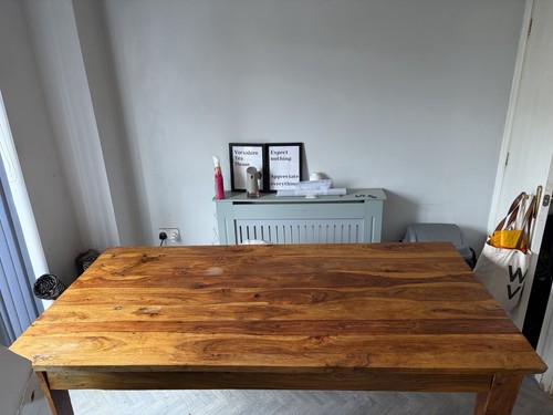 Solid oak table - solid,
