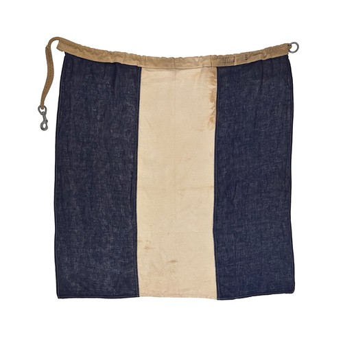 Vintage cotton nautical signal - nautical,