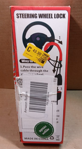 Steering wheel lock anti - steering,