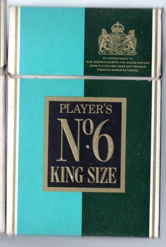 Empty vintage cigarette - empty,