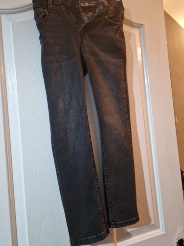 Boys slim black jeans - black,