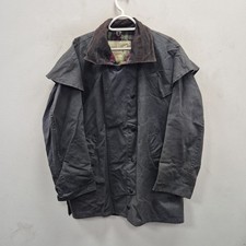 Barbour Backhouse Town & Country Wax Waterproof Riding Rain Coat Jacket C 38