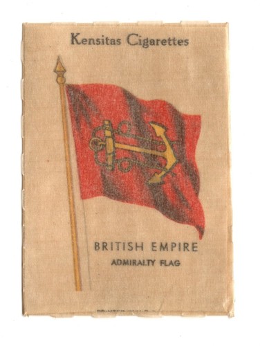 Kensitas silk cigarette card - cigarette,