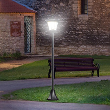 Solar Powered Lamp Post, IP44