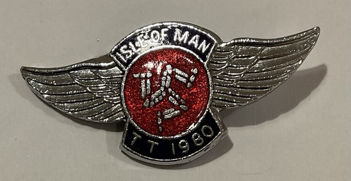 Isle man winged enamel - of,