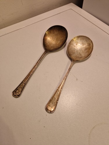 Vintage silver plated - 2x,