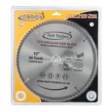 250mm x 80T x 30mm TCT