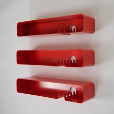Habitat 'Pop' Shelf with coat hooks hangers, 1970s/80s, Colombo Panton interiors