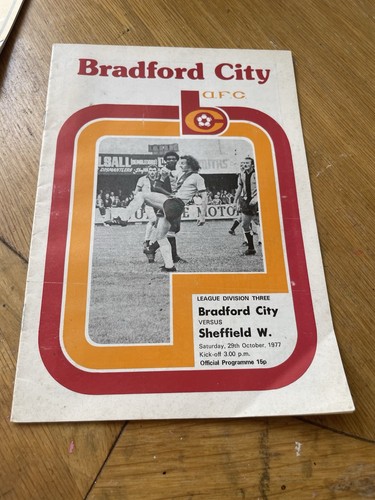 Bradford city sheffield - bradford, v