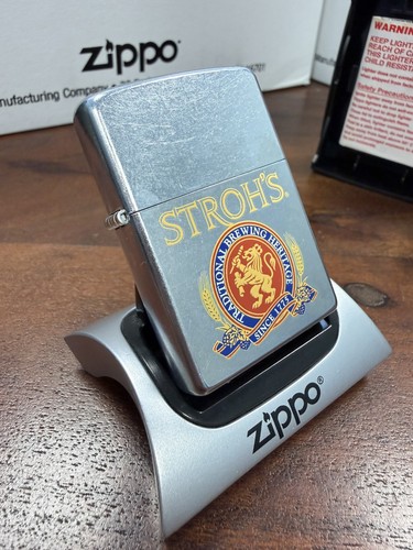 Genuine zippo lighter stroh - genuine,