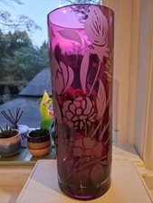 “Heavy Lead Crystal Purple