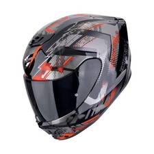 Scorpion Motorcycle Helmets - EXO 391 CLUTTER BK/RED MEDIUM