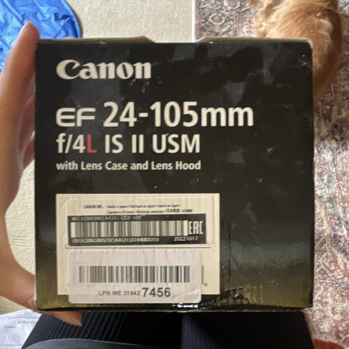Canon 105mm 4l is - is, ii