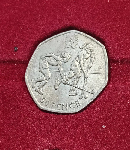 2011 50p hockey london - 2011,