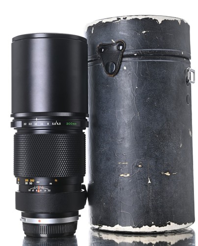 Olympus 300mm auto t - f/4.5, auto-t