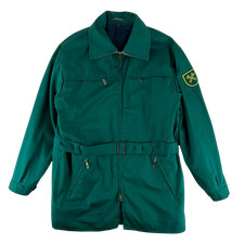 Finnish Medical Parka w Thermal Liner Green Vintage 80s Paramedics X Large