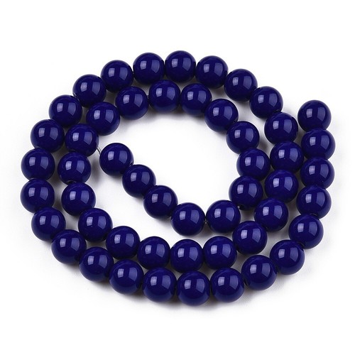 Glass beads opaque - opaque, solid