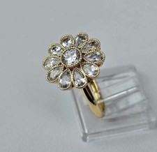 Daisy Flower Gold Plated Ring