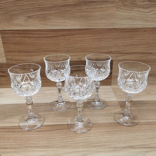 Vintage lead crystal cut - 5,