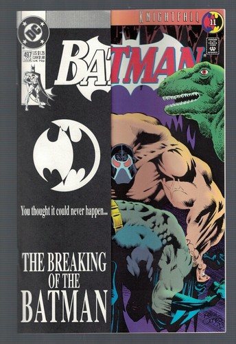 Comics batman breaking bane - dc,