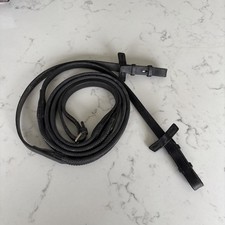 Stubben Rubber Reins - Black -