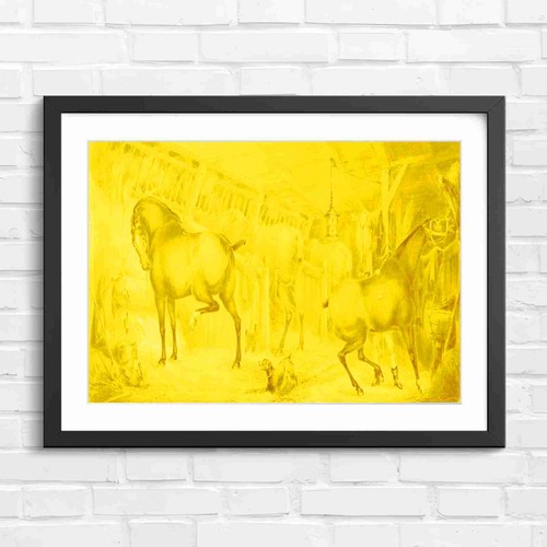 Classic horses stable - in,