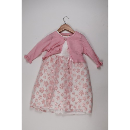 Pink butterfly dress set - butterfly,
