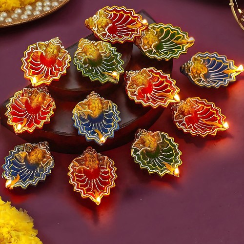 Terracotta diwali diya set - diwali,
