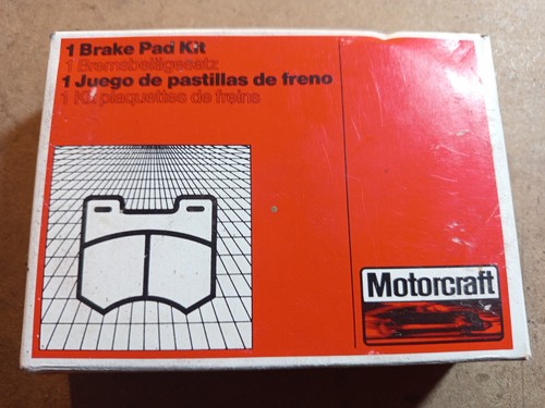 Nos boxed front pads - boxed, m/craft