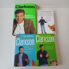 Jeremy Clarkson Book Bundle 3 paperbacks 1 Hardback Humor Comedy Travel Bioraphy
