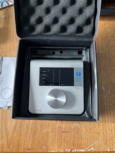 Zoom tac thunderbolt audio - zoom, tac-2