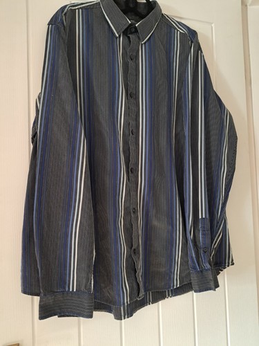Next blue striped - shirt, long