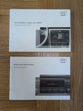 Audi Navigation System (RNS-E) And Audi Concert Sounds System Manuals