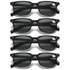 4 PK Unisex Full Lens Tinted