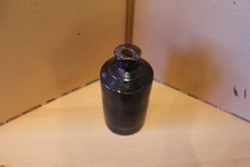 VITAGE BROWN STONEWARE BOTTLE - 19cm tall