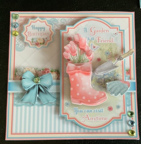 Handcrafted birthday card - birthday,