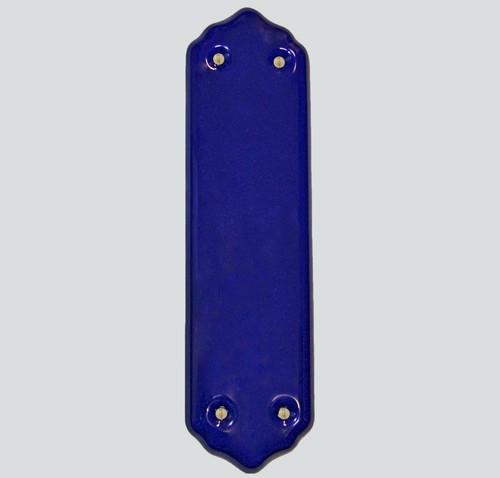 Aga blue porcelain fingerplate - aga,