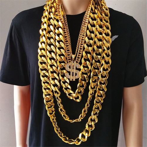 Party jewelry hip hop chunky - hip,
