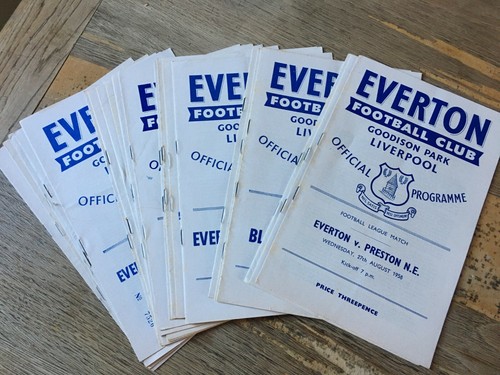 Everton 1950s and - everton, home