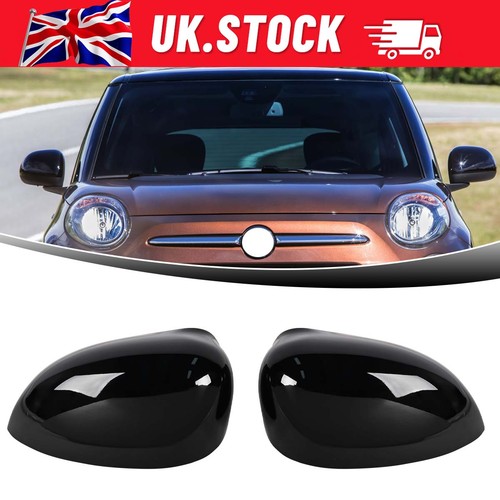 Pair glossy black side door - 1,