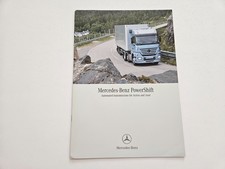 MERCEDES BENZ ACTROS AXOR POWERSHIFT TRUCK SALES BROCHURE 2007