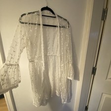 White Cover Up Primark Size M
