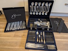 Suissine Cutlery Set With Gold
