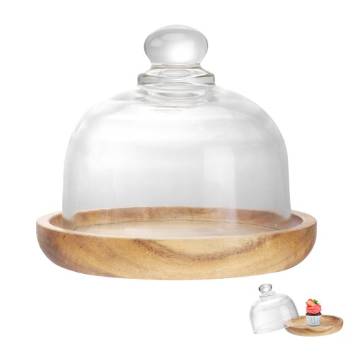 Mini wooden cake stand - cake, with