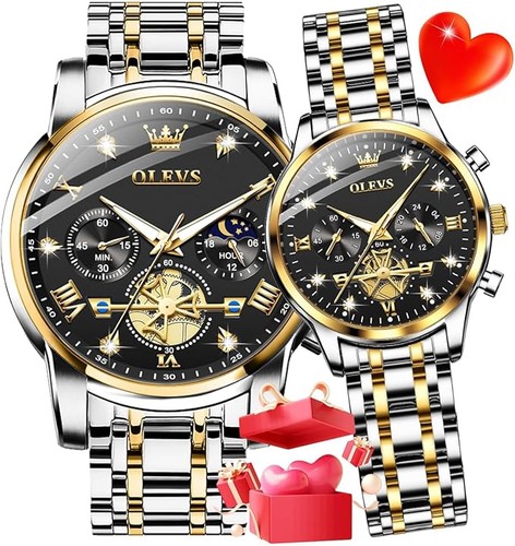 Olevs couple watch - olevs,