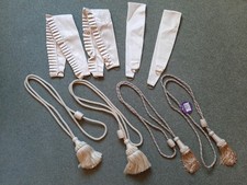 4 X Pairs Vintage Cream