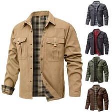 Mens Lumberjack Flannel Fleece