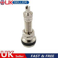 Motorcycle Scooter Tubeless Tyre Valve 8mm Chrome Plated T/L Metal Tyre Valve